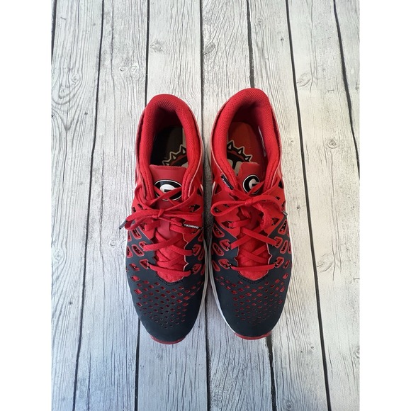 Nike GEORGIA BULLDOGS Shoes 10.5 UGA Train Speed 4 Red Black main image 4